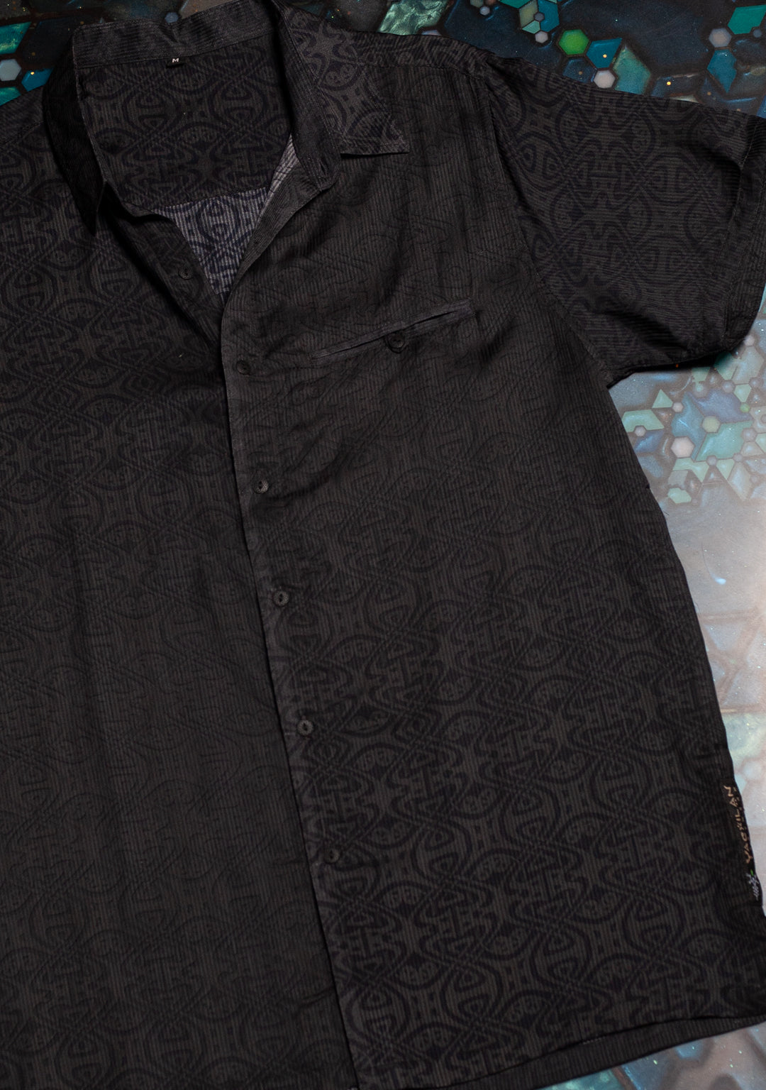 Shirt Men Half Sleeves / Organic Bio Farms Bamboo Strippes - RAGNAROK